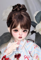 Awen 1/3 1/4 1/6 BJD wigs Russia Mohair代购