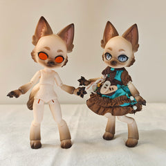 Tinguin 1/12 Siamese cat BJD full set