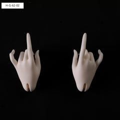 DollZone hands and feet for 62cm BJD male