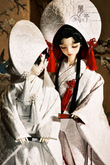 LanTingJiMeng 1/4 1/3 68cm-75cm uncles Kimono Floral and foliage patterns BJD clothing