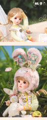 DollZone 1/6 BJD nude doll full set Peach