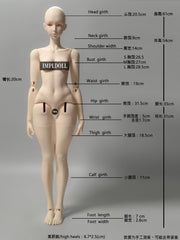 ImplDoll 1/3 BJD doll SINI代购