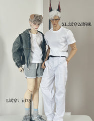 Anuo 1/4 & 73-77cm T-shirt BJD clothing