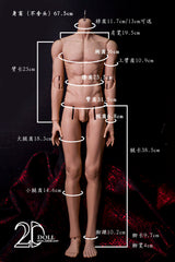 2Ddoll 75cm strong uncle 2.0 version two section