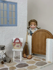 Miniature Dollhouse 1/3 1/4 1/6 1/12 Courtyard DIY