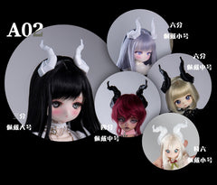 ForestDoll 1/6 1/4 1/3 BJD Demon Horns