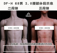 DF-H 68cm uncle BJD body