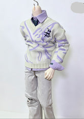 Xavier cos Firework Origin suits 75cm BJD outfits代购