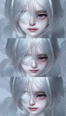 GuangYin 1/4 BJD head Nuri & Nox