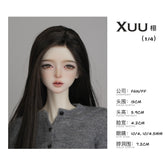 FANFF 1/4 60cm 65cm BJD head Xuu & Muu