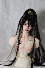 Night Rain 1/3 1/4 ancient style BJD wig代购