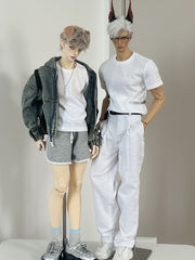 Anuo 1/4 & 73-77cm T-shirt BJD clothing