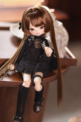 MiMi 1/4 BJD Head Chestnut & Croissant