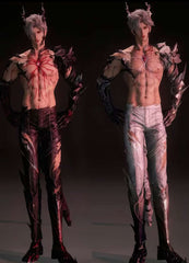 YueGu Sylus BJD dragon tail 1/4 1/3 BJD accessories