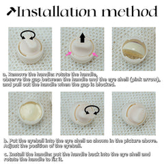 HatCat movable eyeball rest original patent