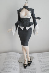 WuWu 1/4 BJD outfits Striped matching set代购