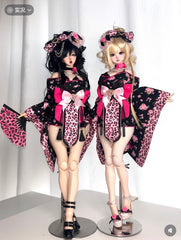 Arctic Rabbit 1/4 1/3 BJD clothing Kimono