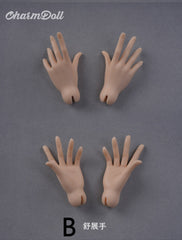 CharmDoll 1/4 bjd hands and feet