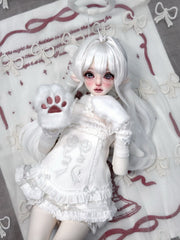 WonderlandDoll 1/4 Fluffy mini & M'Fluffy & M'Fluffy.S & Fluffy mini. S BJD doll
