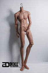 2Ddoll 75cm thin muscle two-segment BJD body