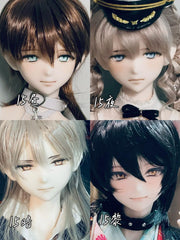 BlackWhite 15TH.VER 昼 夜 黎 暗 1/4 BJD Head