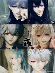 BlackWhite 15TH.VER 昼 夜 黎 暗 1/4 BJD Head