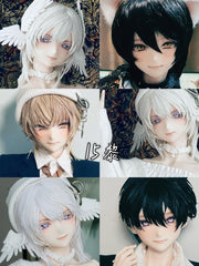 BlackWhite 15TH.VER 昼 夜 黎 暗 1/4 BJD Head