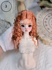 BlackCrow 1/3 1/4 BJD wigs Mohair代购