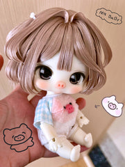 JemmyDoll 1/12 BJD big head full set HuluPig & HuluCat
