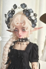 HAD 1/4 BJD head Elfu & Alfu