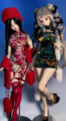XI 1/4 AngelPhilia Cheongsam BJD outfits