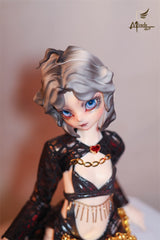 MiracleDoll 1/4 Leopard Woman BJD head Ling