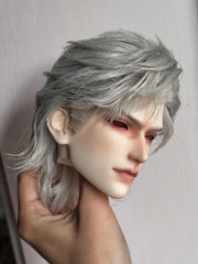 MoonlitWonder 1/3 Sylus bjd wig wolf's tail