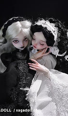 XAGADOLL 1/4 full set nude doll BoYe & XiLa Conjoined twins