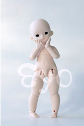 Box small 1/6 bjd resin body---Mini Hetao body