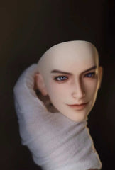 75cm Caleb head smile pink skin