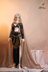 MiracleDoll 76cm Leopard Woman BJD head Ling