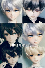 BlackWhite 15TH.VER 时 1/4 1/3 BJD Head