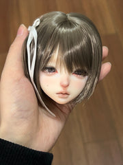 Arctic Rabbit 1/4 BJD Head ChloAI half sleeping