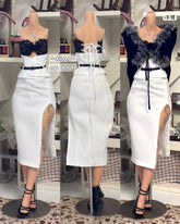 MorningFrost 1/4 AP size Bodycon skirt set BJD clothing