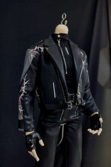 Sylus 75cm BJD Leather Jacket Outfits 代购