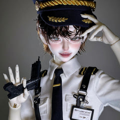 MuHan 1/4 bjd head Abe