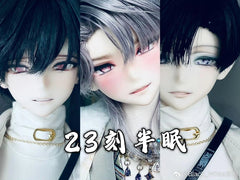 BlackWhite 刻 23TH.VER 70cm BJD Head