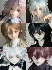 White Twenty-One 1/4 BJD Head Xun薰