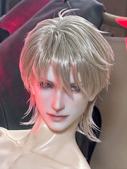 MoonlitWonder 1/3 Xavier bjd wig wolf's tail