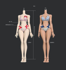 Yege 1/4 BJD Pear body