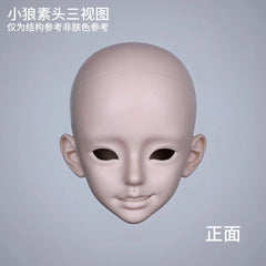 MuHan 1/4 bjd head Puppy & Wolf