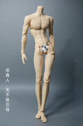 Aolingshi 70cm 75cm thin muscle bjd body