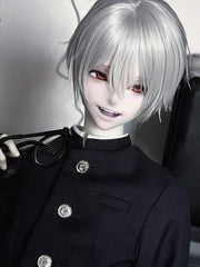 Asai 1/4 BJD head nude doll Akira