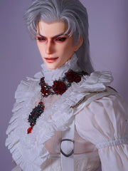 PeachDoll 75cm BJD head smirked Sylus half sleeping